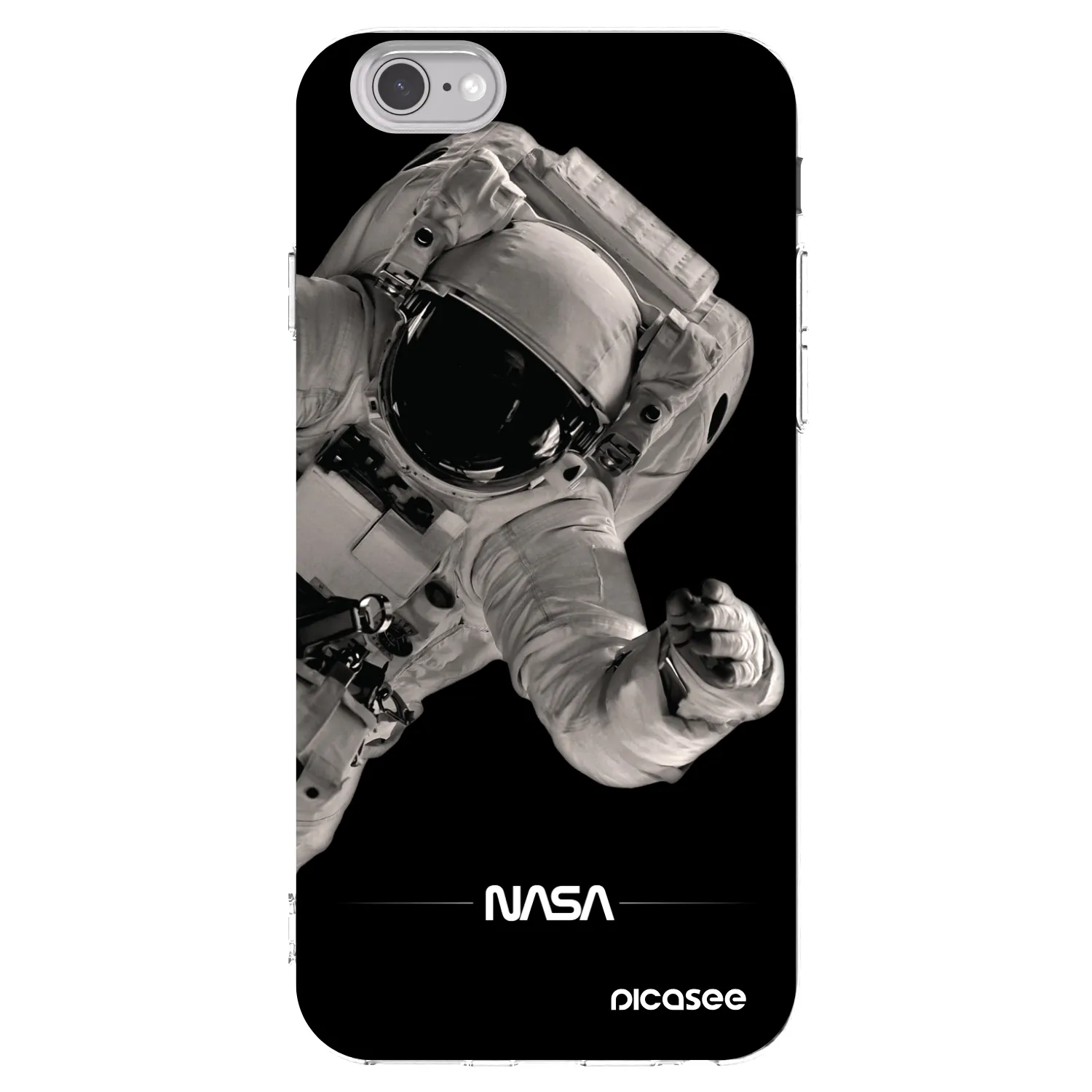 Picasee silikonski prozorni ovitek za Apple iPhone 6/6S - Astronaut Big