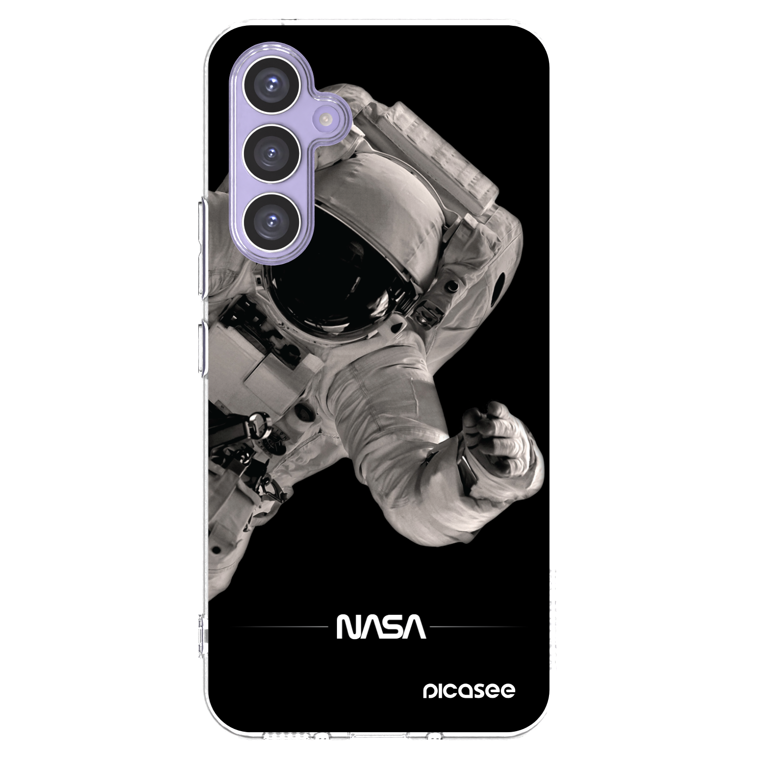 Picasee silikonski prozorni ovitek za Samsung Galaxy A54 5G A546B - Astronaut Big