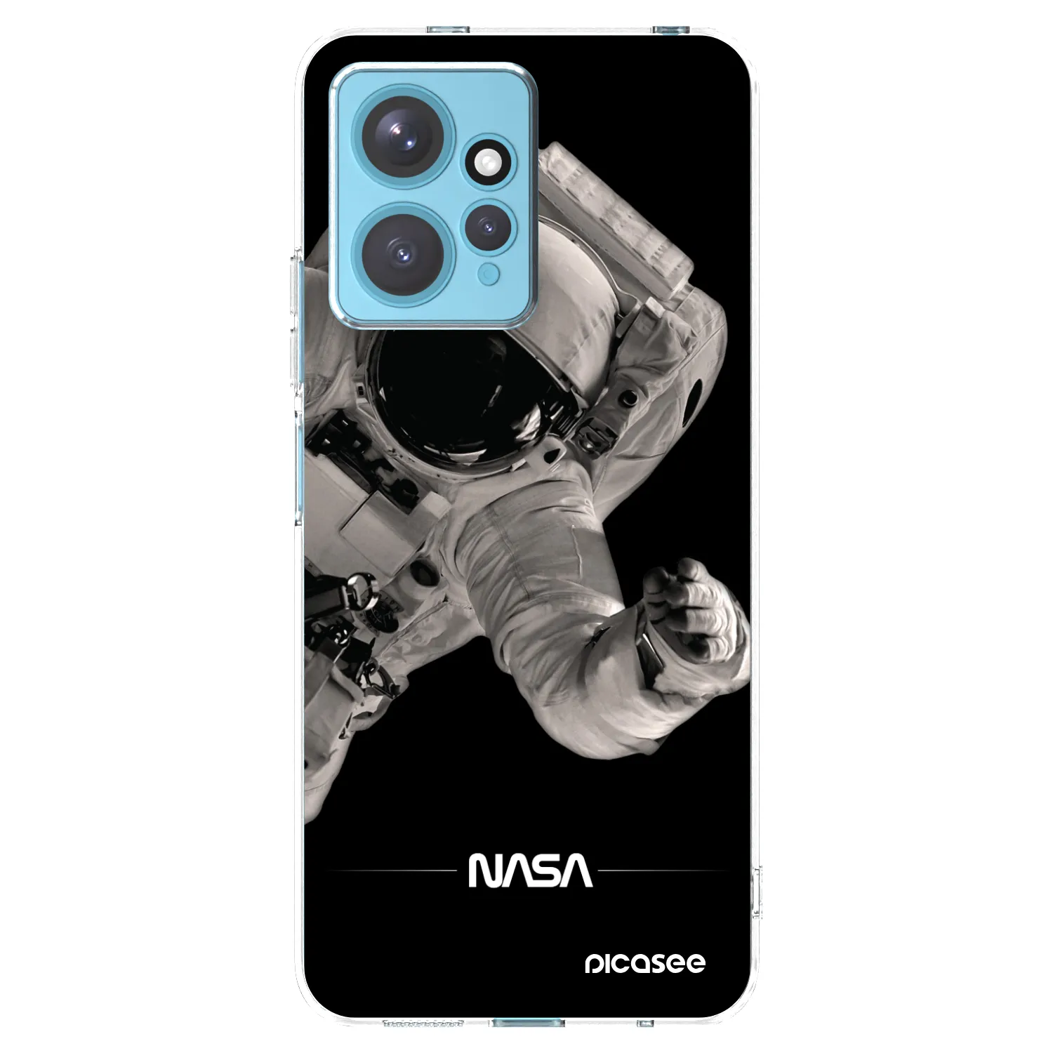 Picasee silikonski prozorni ovitek za Xiaomi Redmi Note 12 4G - Astronaut Big