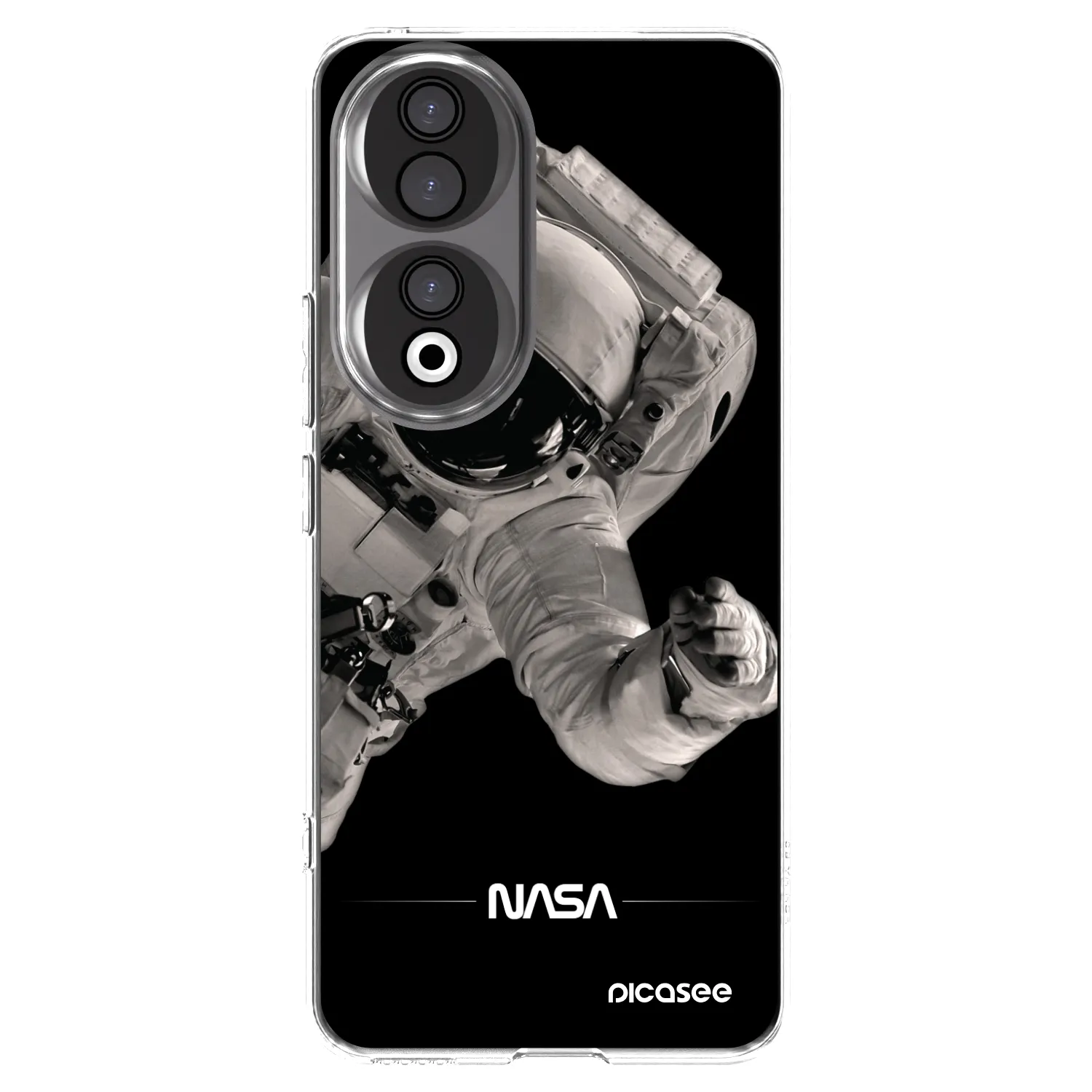 Picasee silikonski prozorni ovitek za Honor 90 5G - Astronaut Big