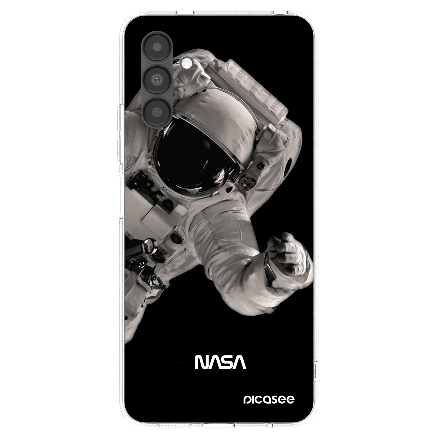 Picasee silikonski prozorni ovitek za Samsung Galaxy A04s A047F - Astronaut Big