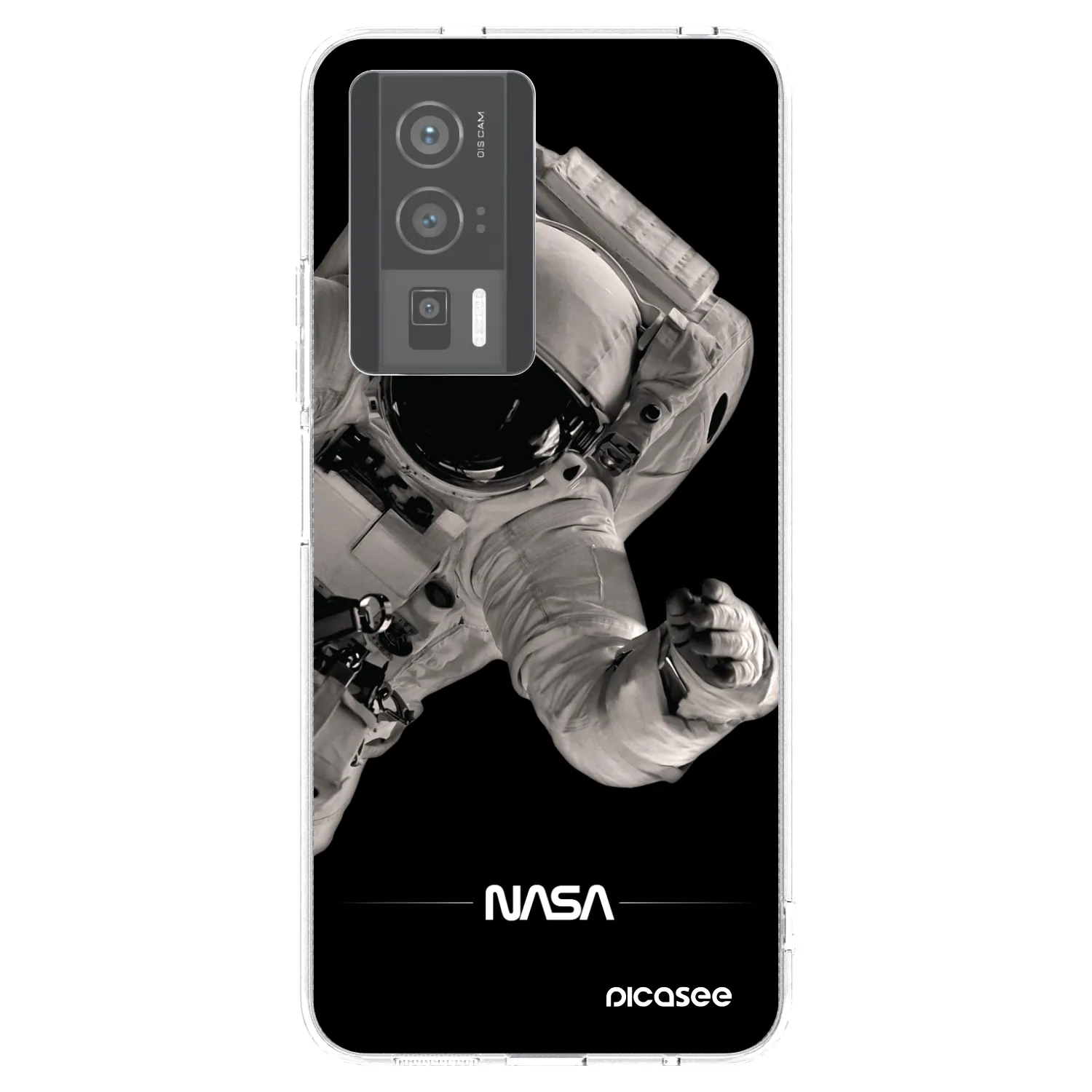 Picasee silikonski prozorni ovitek za Xiaomi Poco F5 Pro 5G - Astronaut Big