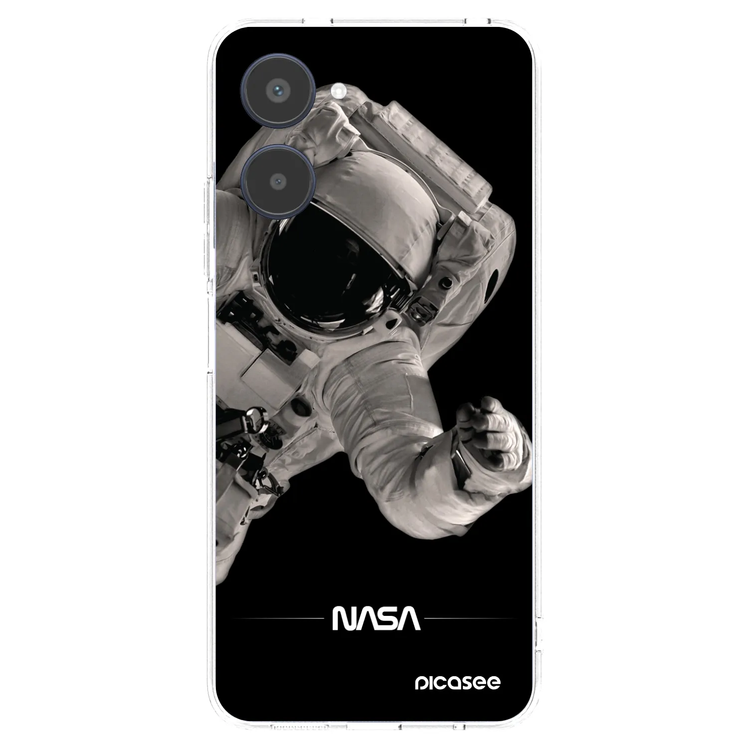 Picasee silikonski prozorni ovitek za Realme 10 4G - Astronaut Big