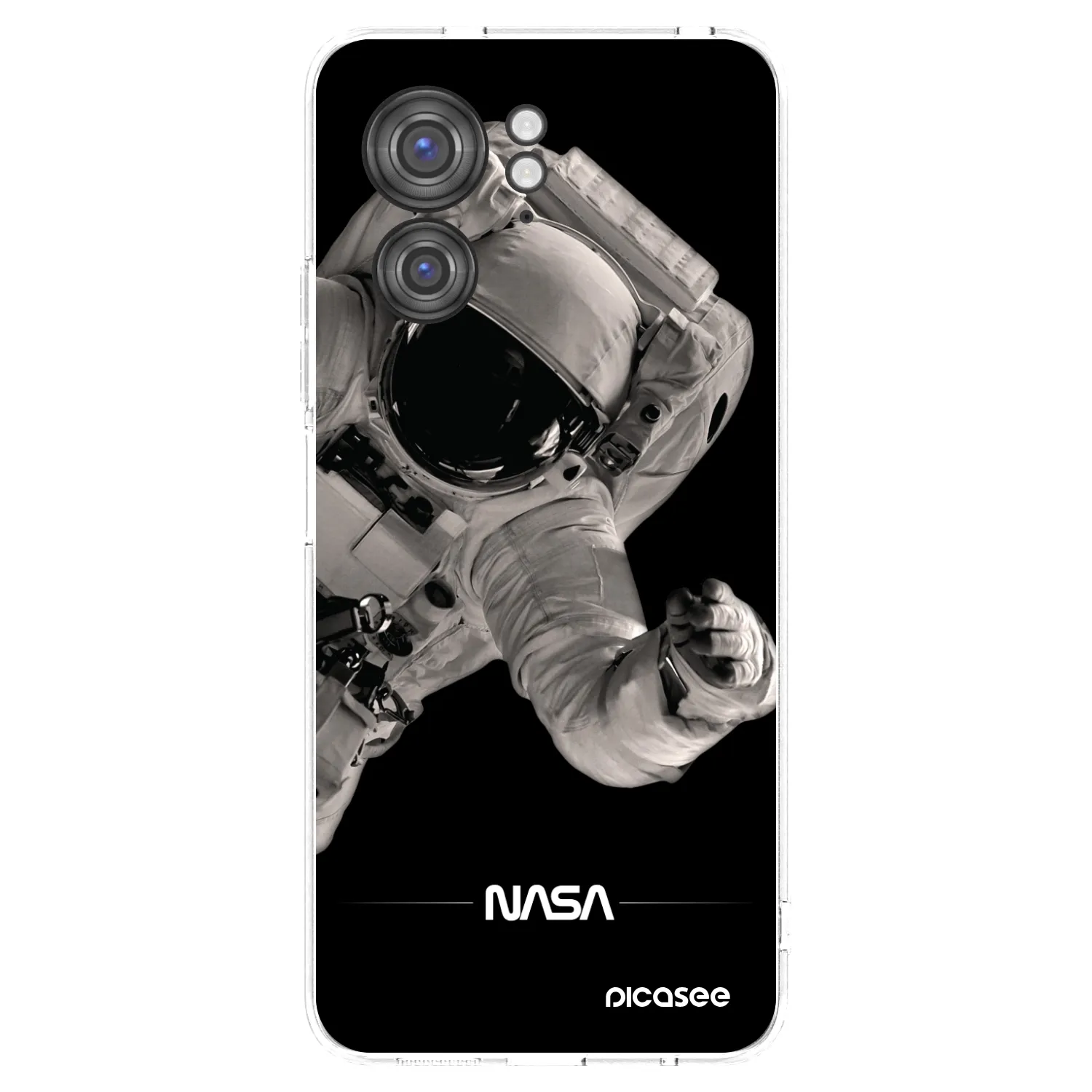 Picasee silikonski prozorni ovitek za Motorola Edge 40 - Astronaut Big