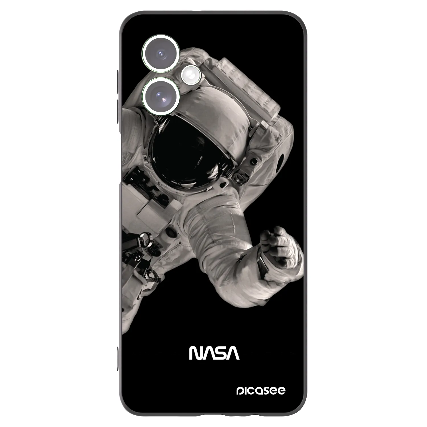 Picasee silikonski črni ovitek za Motorola Moto G54 5G - Astronaut Big