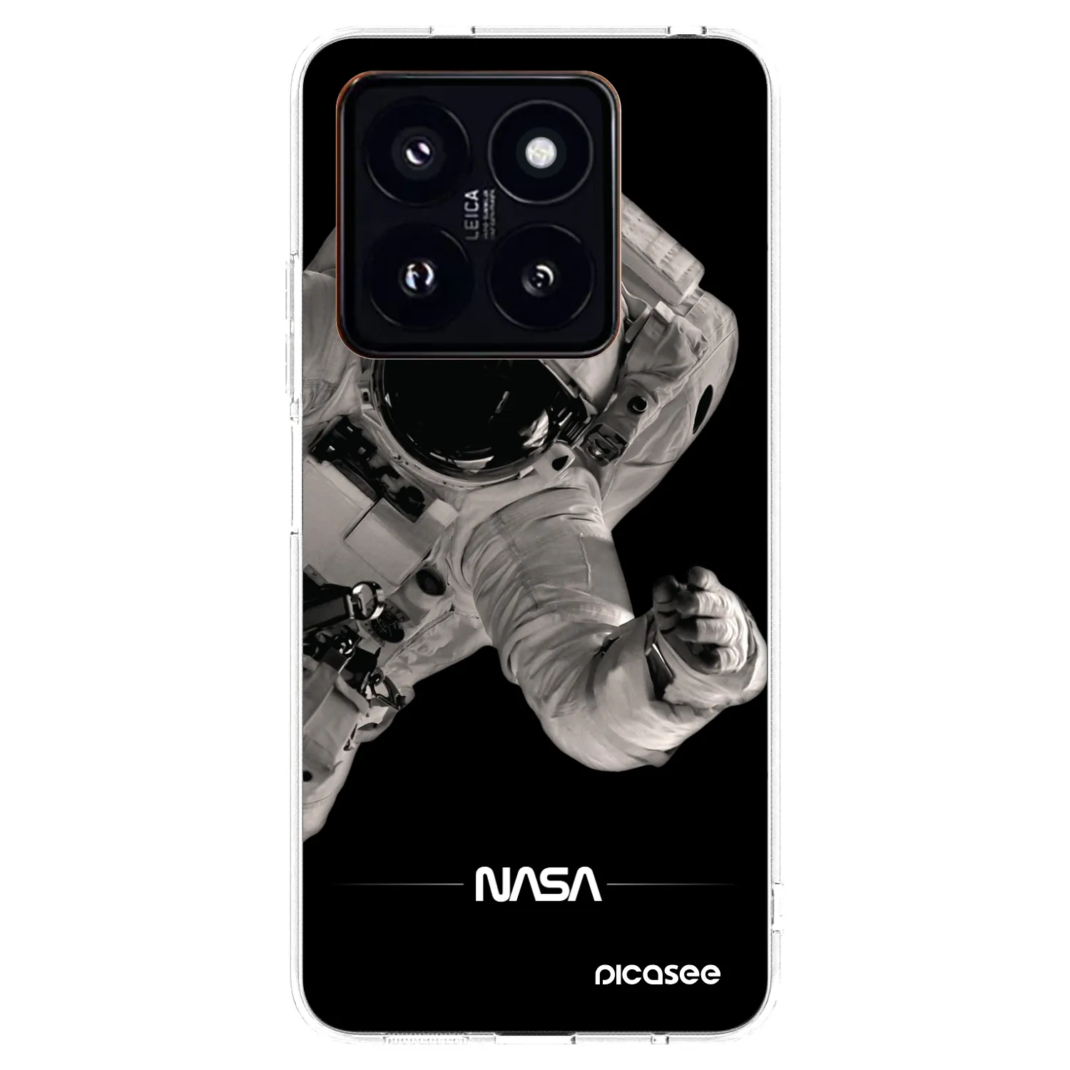 Picasee silikonski prozorni ovitek za Xiaomi 14 Pro - Astronaut Big