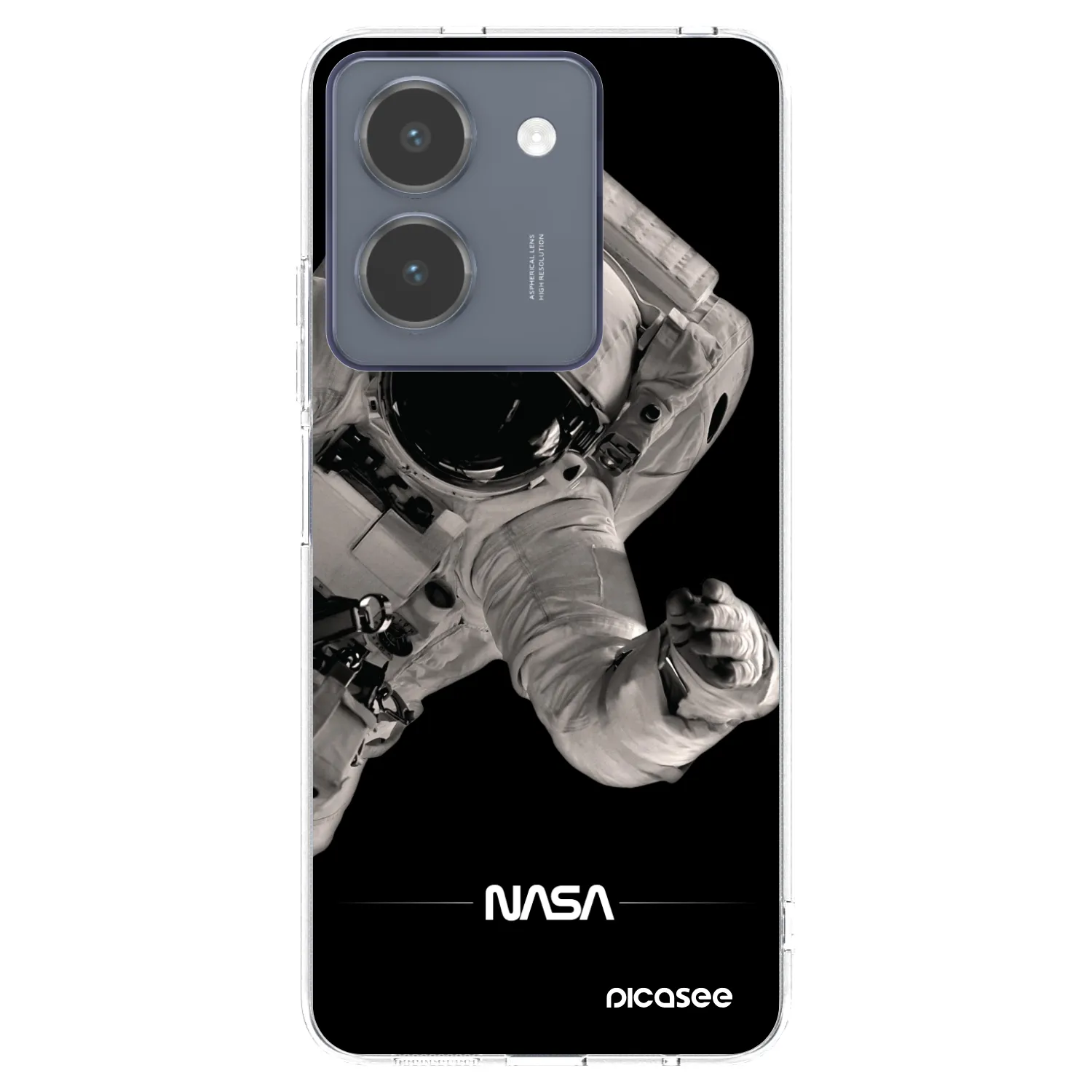 Picasee silikonski prozorni ovitek za Vivo Y36 4G - Astronaut Big