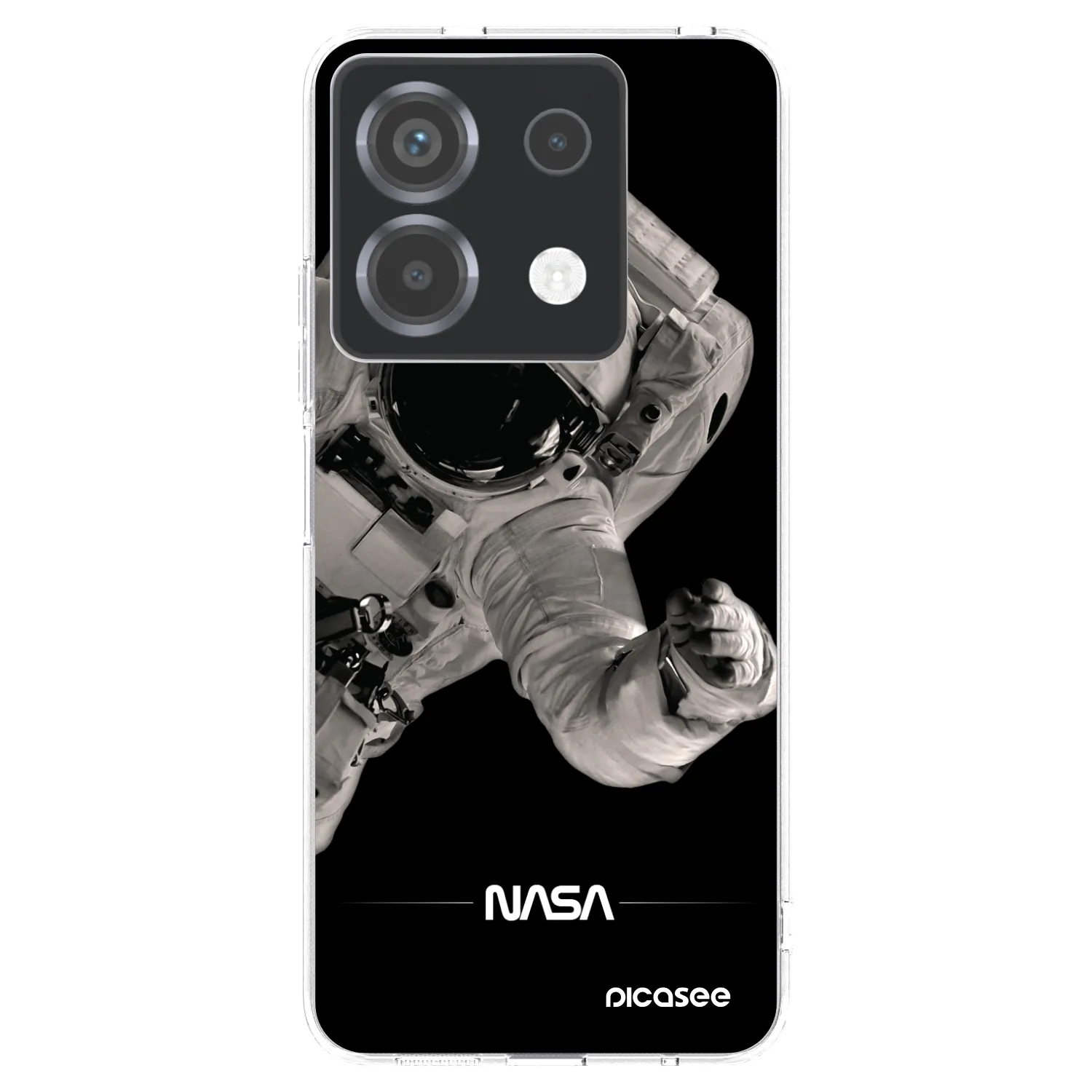 Picasee silikonski prozorni ovitek za Xiaomi Poco X6 - Astronaut Big