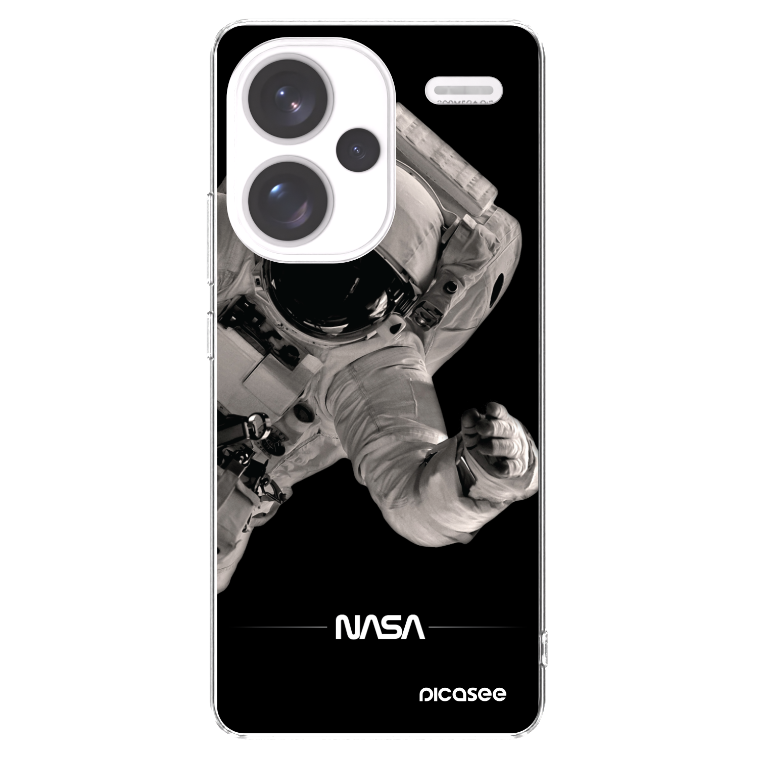 Picasee silikonski prozorni ovitek za Xiaomi Redmi Note 13 Pro+ 5G - Astronaut Big