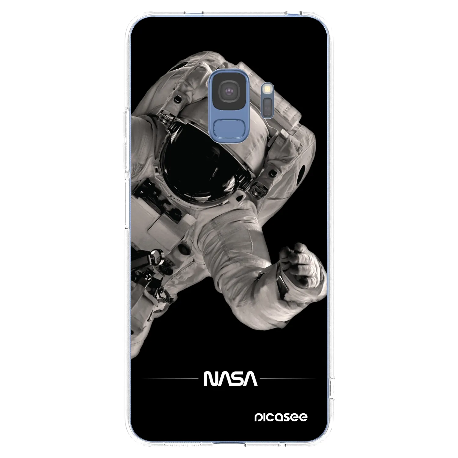 Picasee silikonski prozorni ovitek za Samsung Galaxy S9 G960F - Astronaut Big