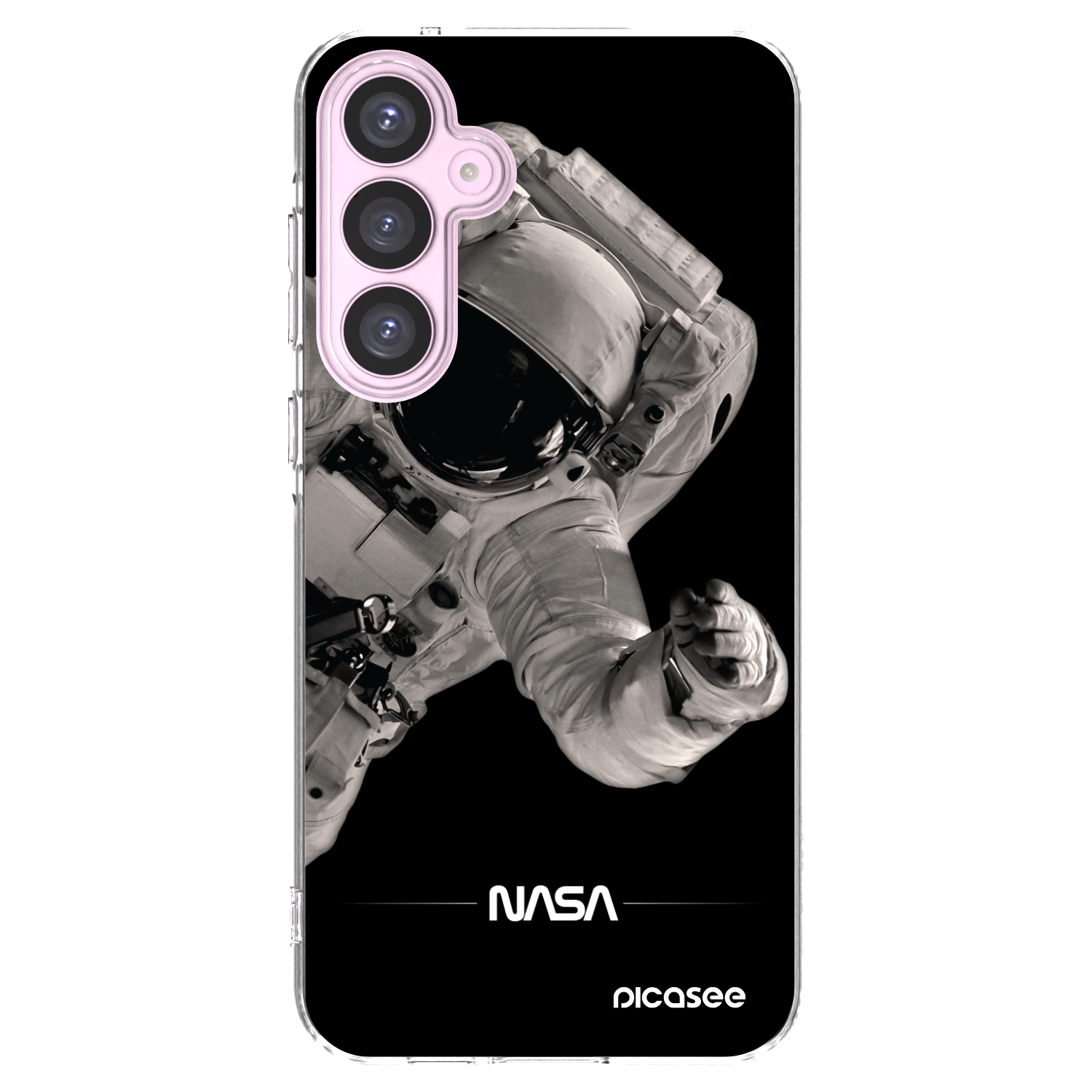 Picasee silikonski prozorni ovitek za Samsung Galaxy A55 5G A556B - Astronaut Big
