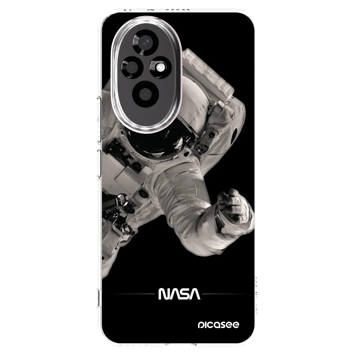 Picasee silikonski prozorni ovitek za Honor 200 Pro 5G - Astronaut Big