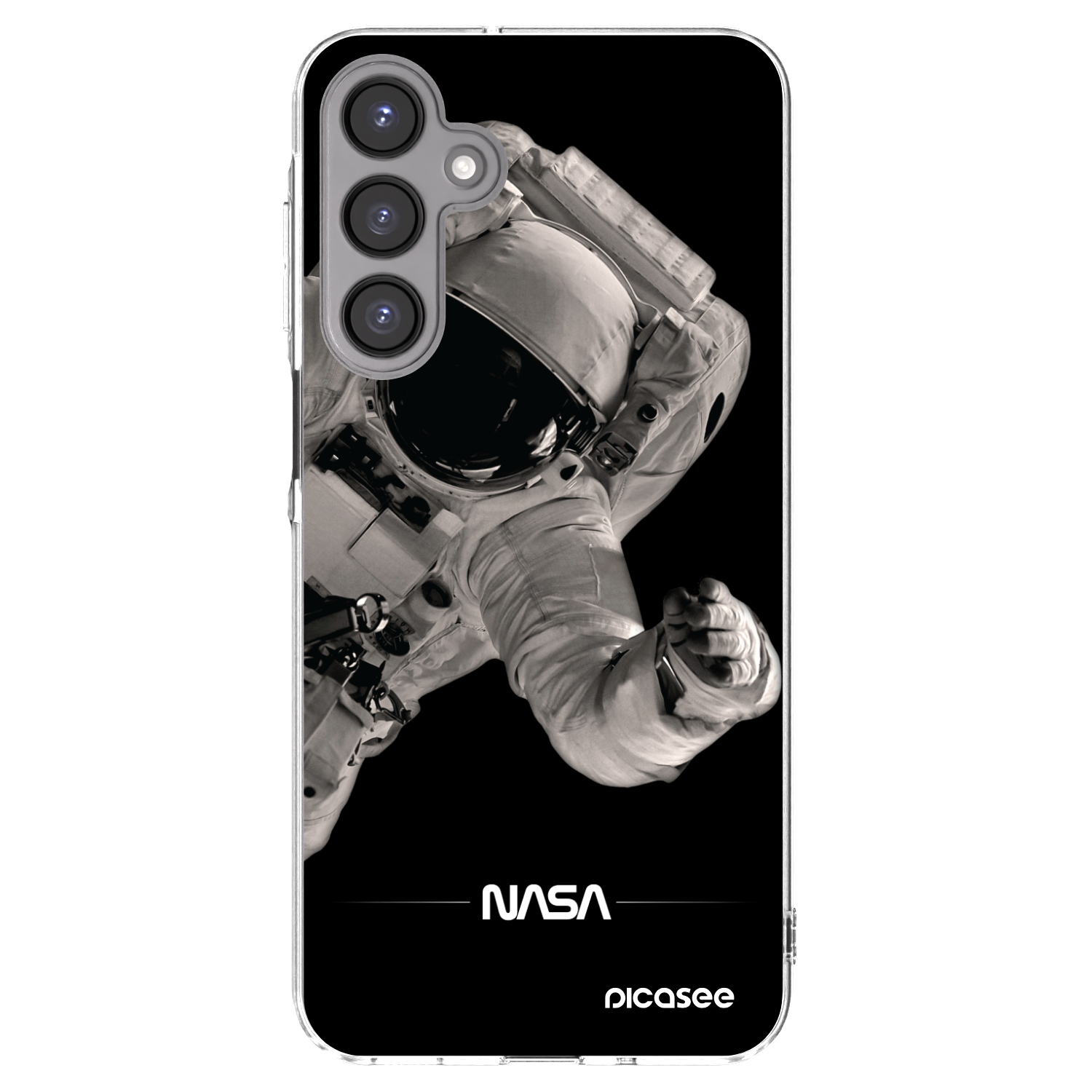 Picasee silikonski prozorni ovitek za Samsung Galaxy A16 5G - Astronaut Big