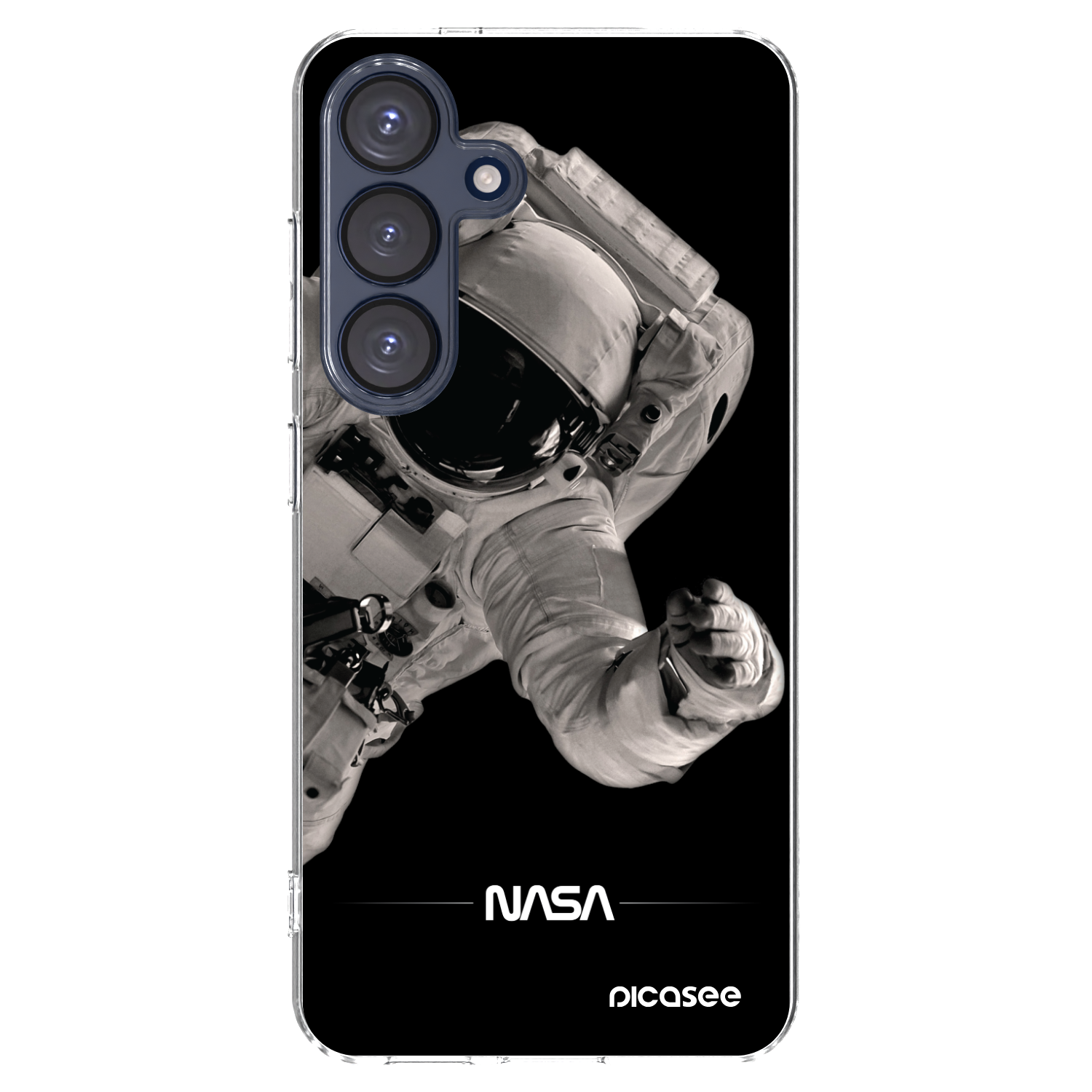 Picasee silikonski prozorni ovitek za Samsung Galaxy S25 5G - Astronaut Big