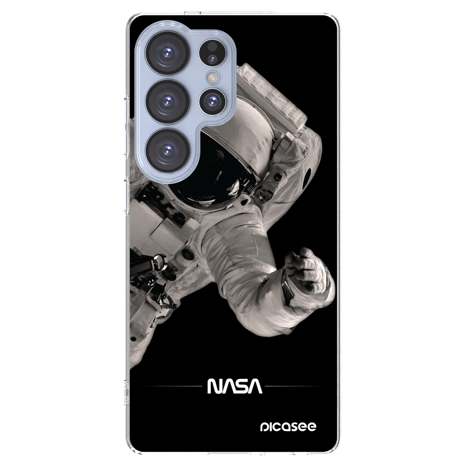 Picasee silikonski prozorni ovitek za Samsung Galaxy S25 Ultra 5G - Astronaut Big