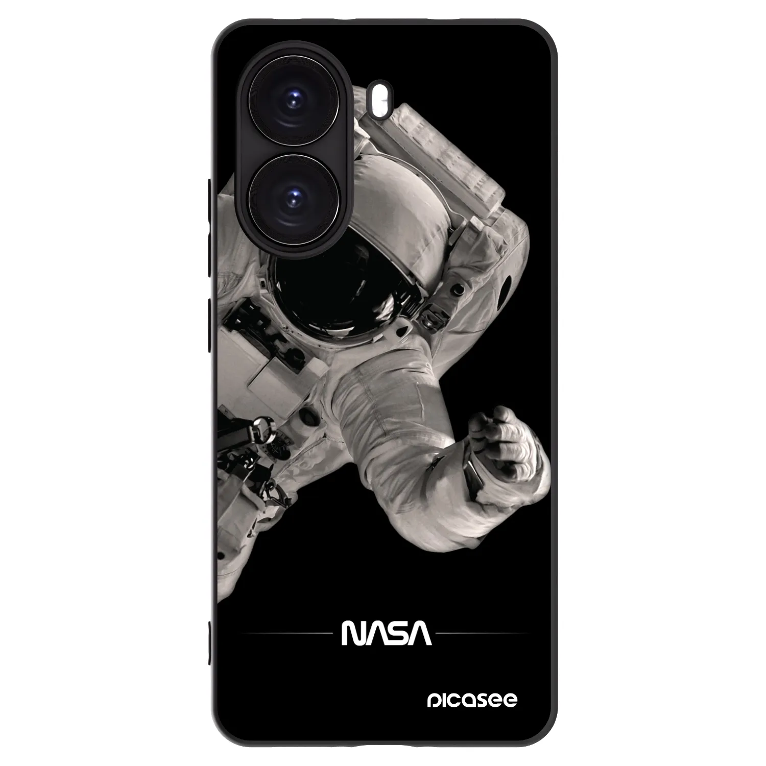 Picasee silikonski črni ovitek za Xiaomi Poco X7 Pro 5G - Astronaut Big