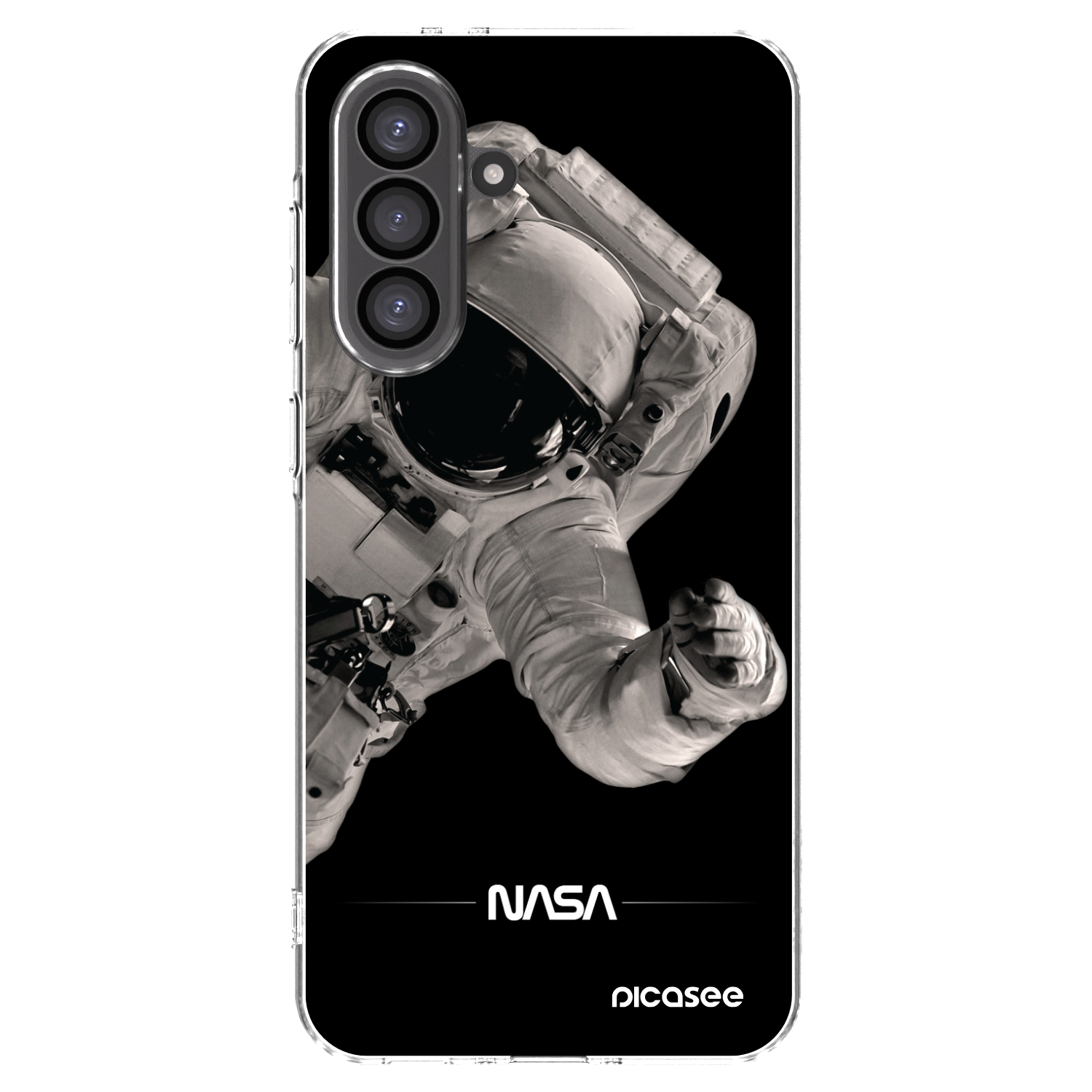 Picasee silikonski prozorni ovitek za Samsung Galaxy A36 5G - Astronaut Big