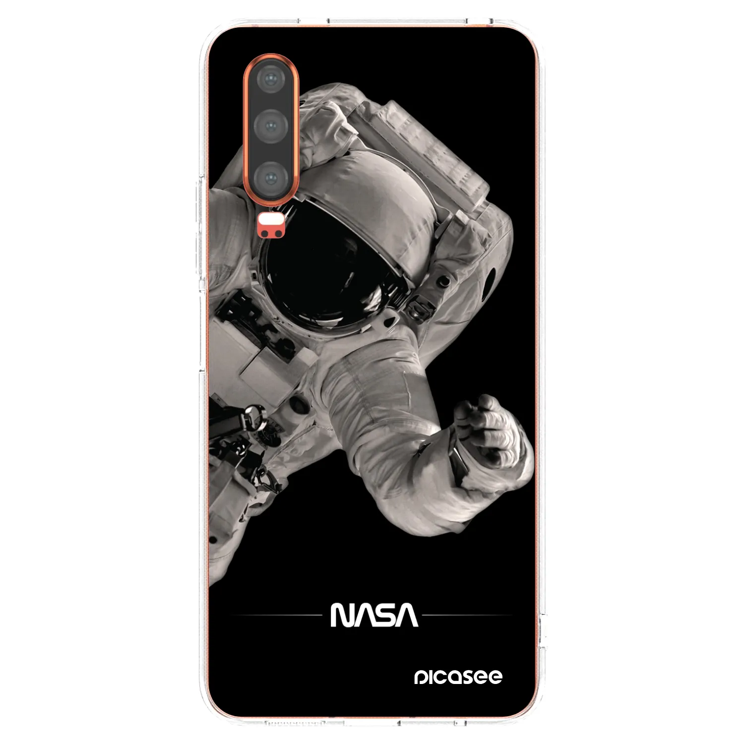 Picasee silikonski prozorni ovitek za Huawei P30 - Astronaut Big