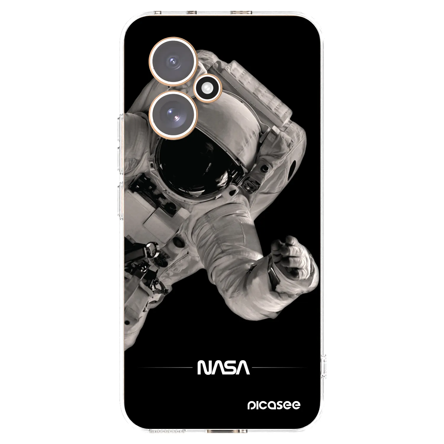 Picasee silikonski prozorni ovitek za Honor 400 5G - Astronaut Big