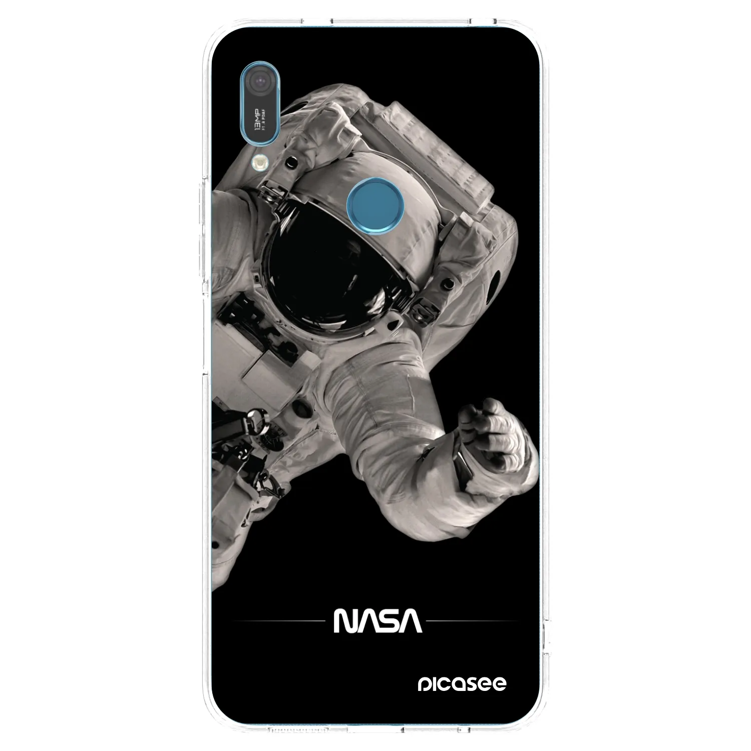 Picasee silikonski prozorni ovitek za Huawei Y6 2019 - Astronaut Big