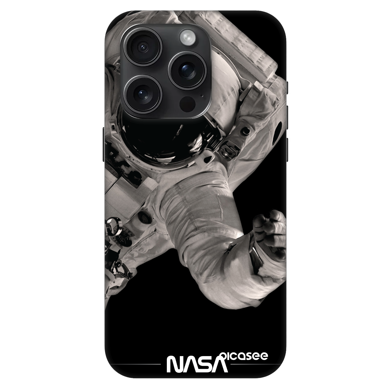 Picasee Fashion Case MagSafe za Apple iPhone 15 Pro - Astronaut Big