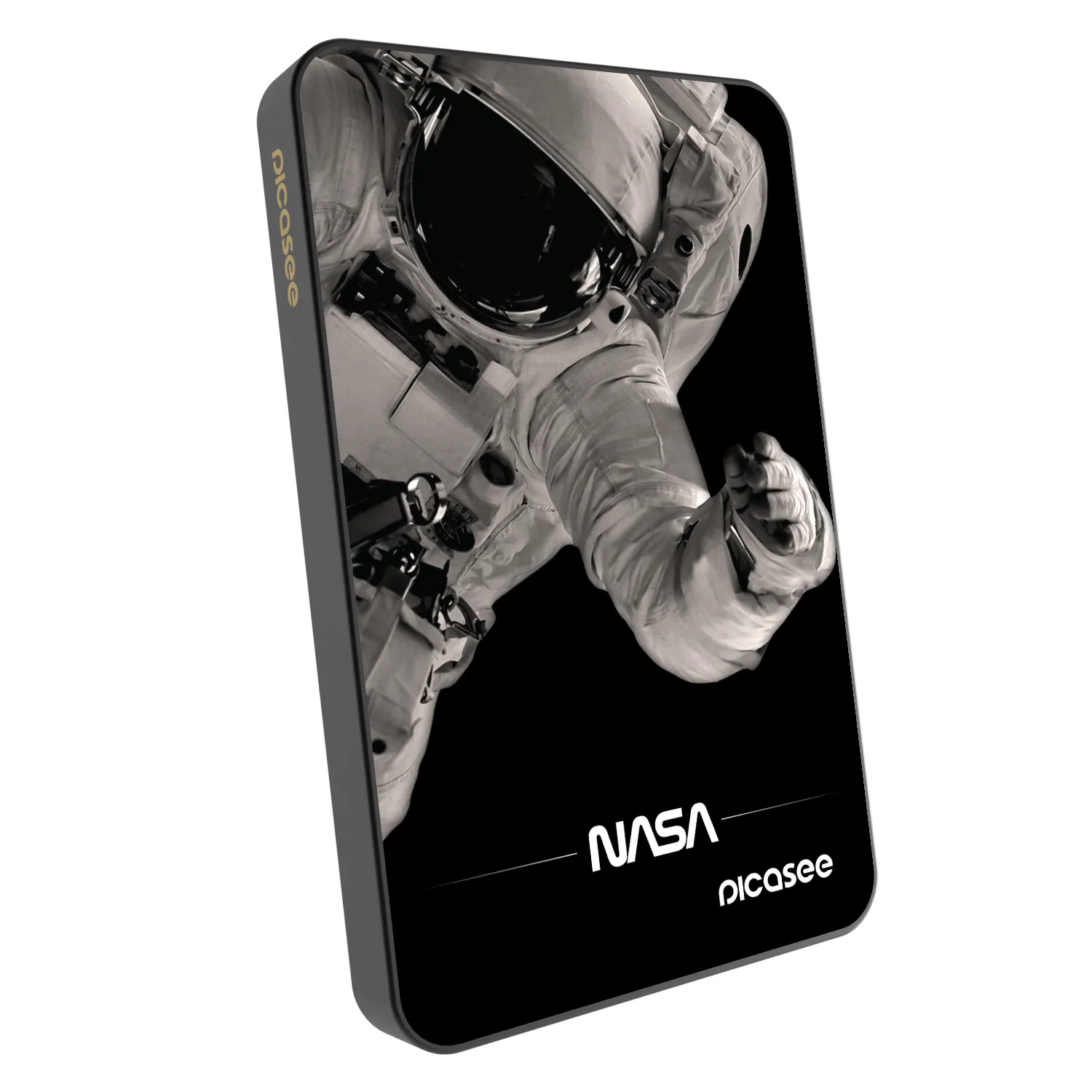Picasee Prenosna baterija z MagSafe 5 000 mAh Siva - Astronaut Big