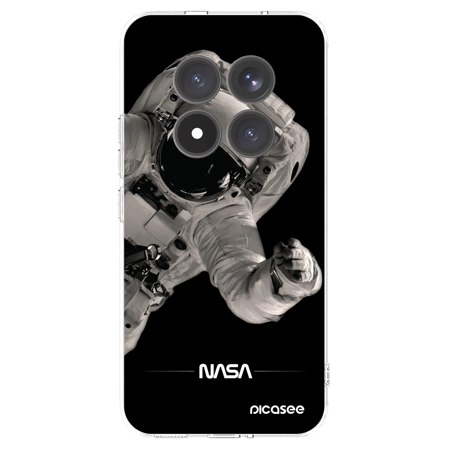 Picasee silikonski prozorni ovitek za Xiaomi Redmi Note 15 Pro+ - Astronaut Big