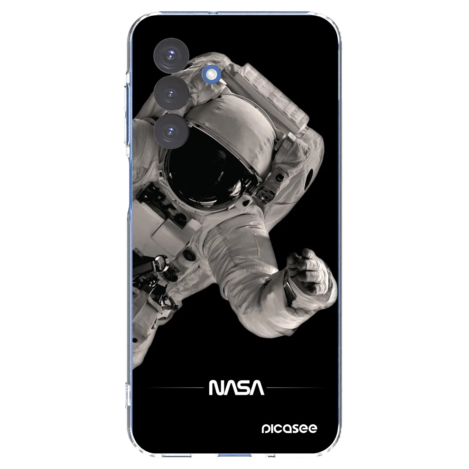 Picasee silikonski prozorni ovitek za Samsung Galaxy A17 5G - Astronaut Big