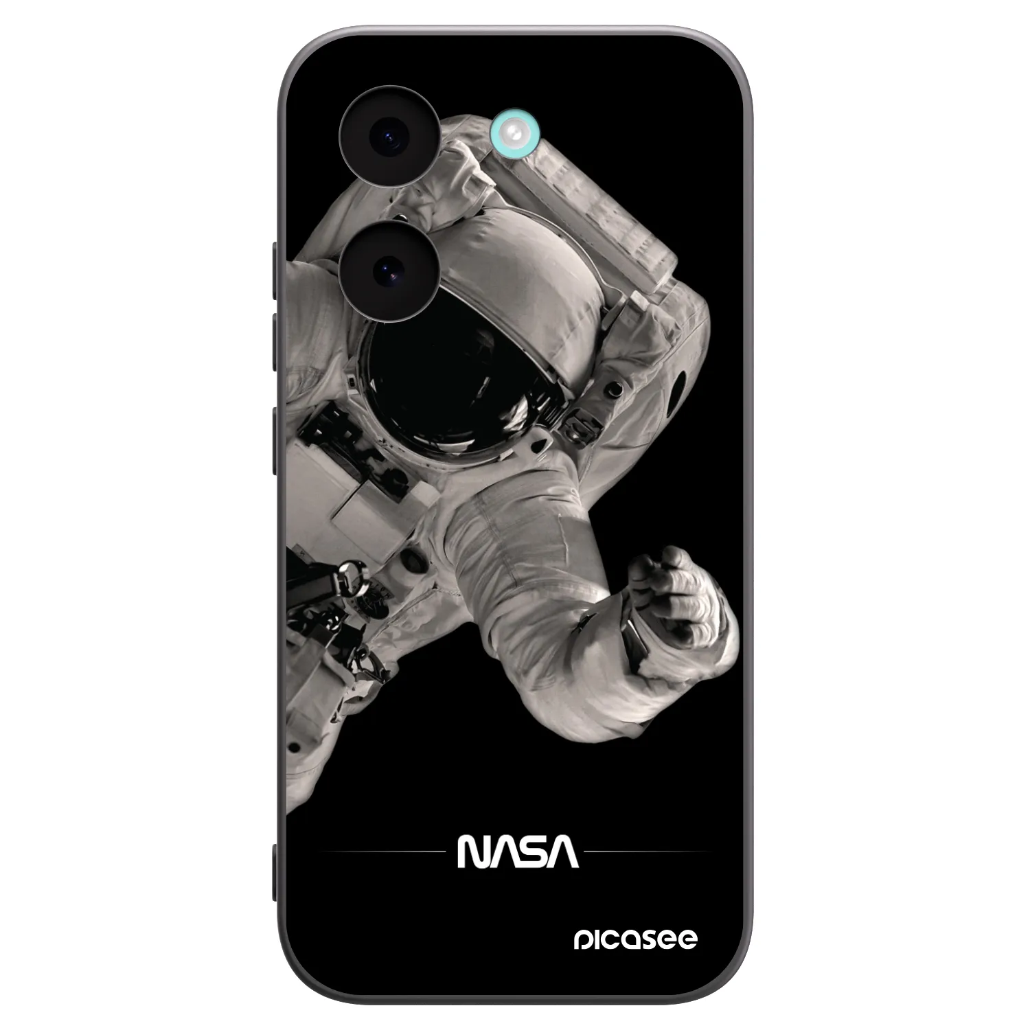 Picasee silikonski črni ovitek za Xiaomi Poco X8 Pro - Astronaut Big