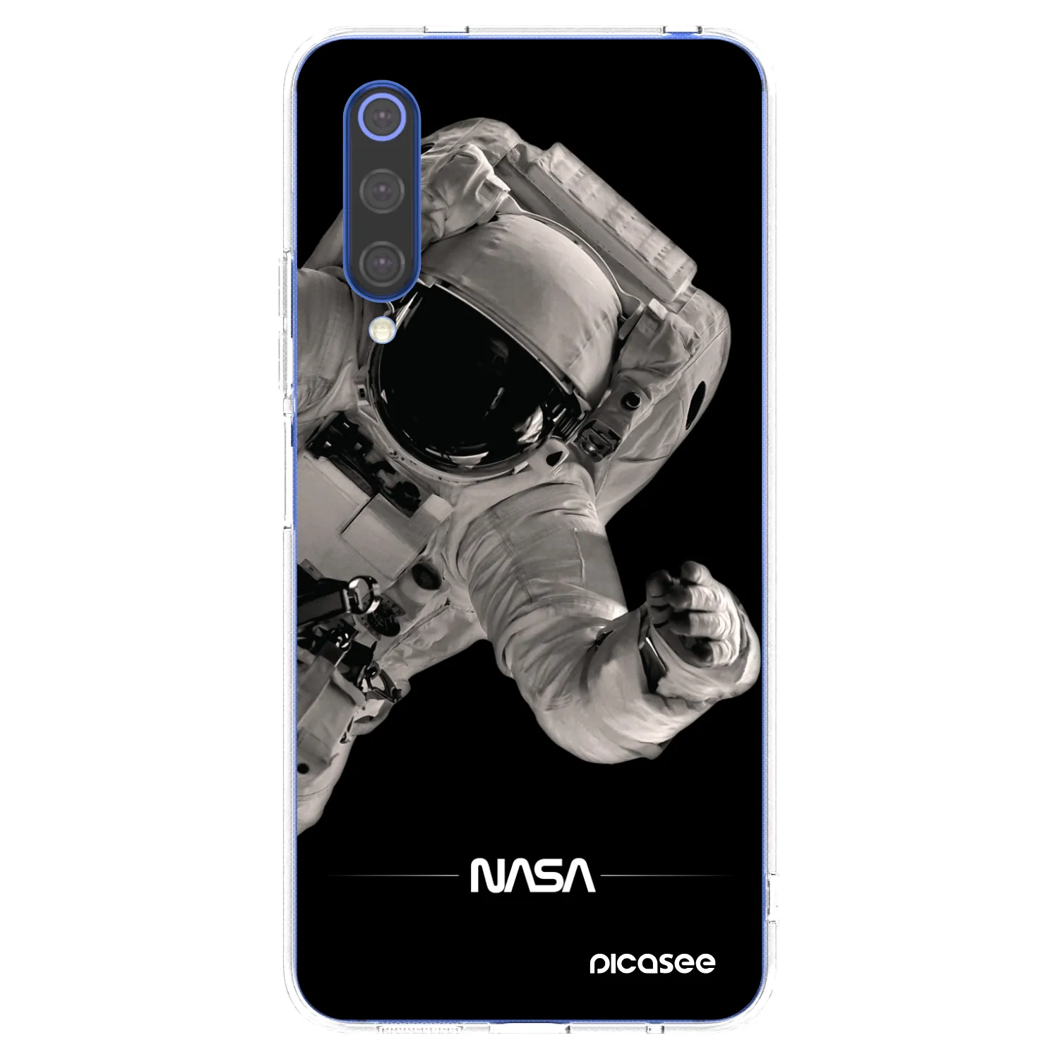 Picasee silikonski prozorni ovitek za Xiaomi Mi 9 SE - Astronaut Big