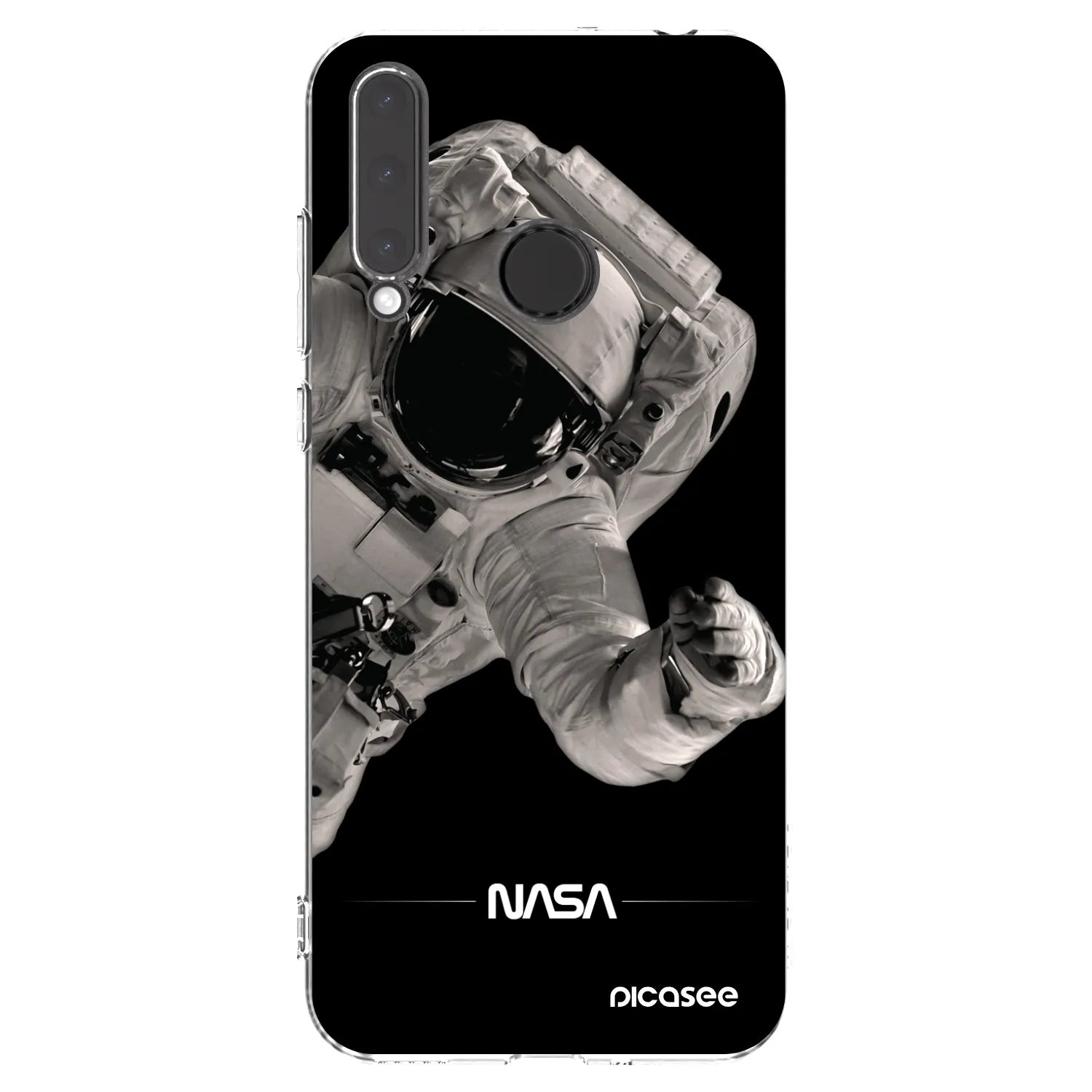 Picasee silikonski prozorni ovitek za Honor 20 Lite - Astronaut Big