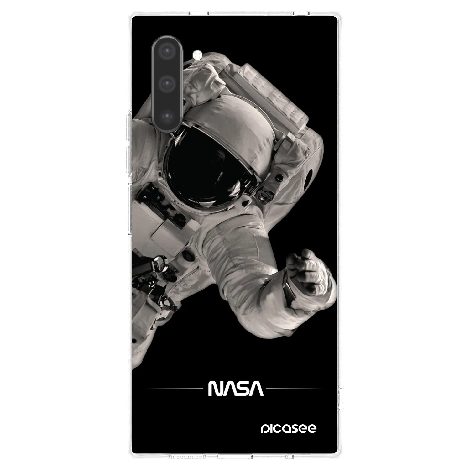 Picasee silikonski prozorni ovitek za Samsung Galaxy Note 10 N970F - Astronaut Big