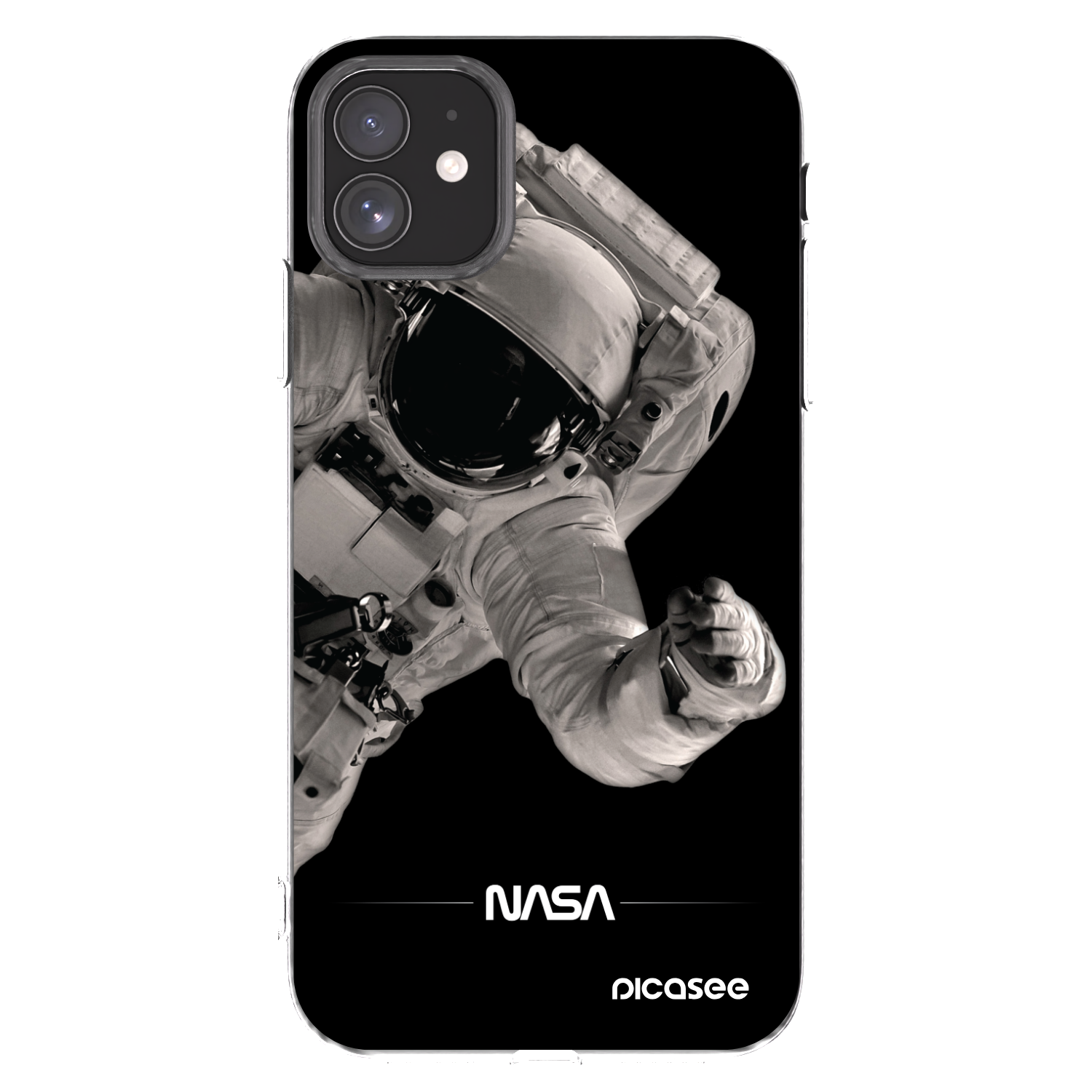 Picasee silikonski prozorni ovitek za Apple iPhone 11 - Astronaut Big