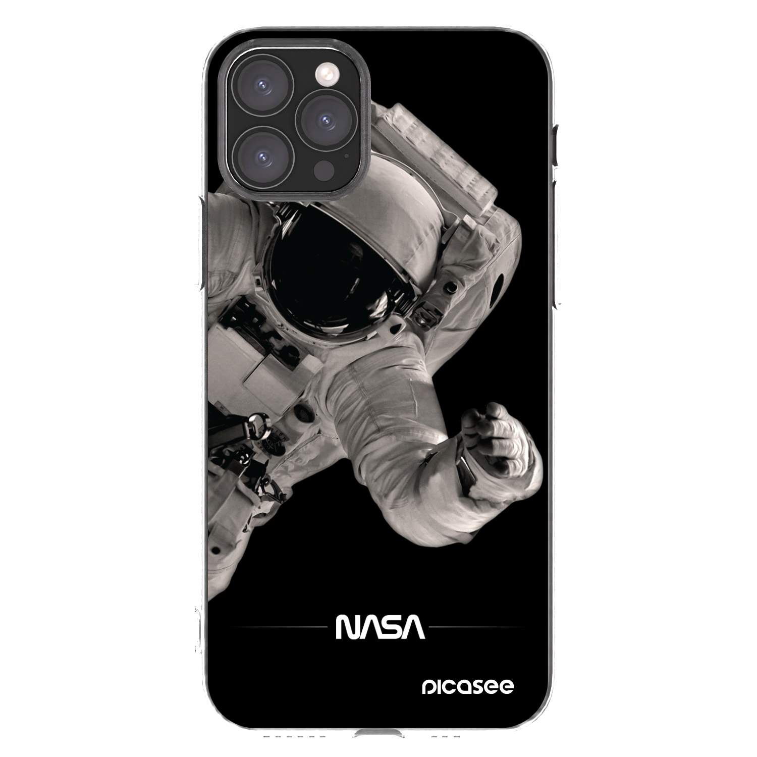 Picasee silikonski prozorni ovitek za Apple iPhone 11 Pro - Astronaut Big