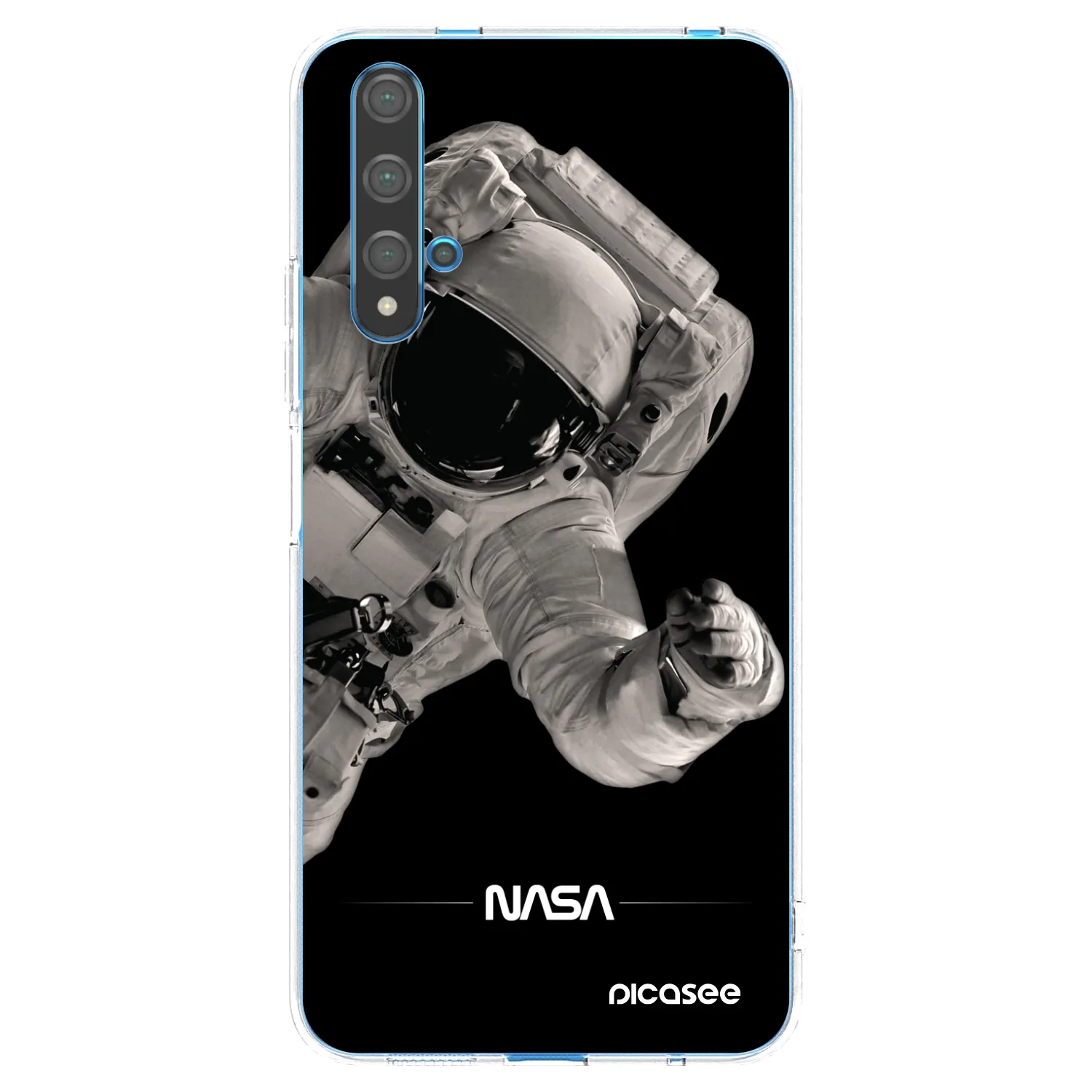 Picasee silikonski prozorni ovitek za Huawei Nova 5T - Astronaut Big