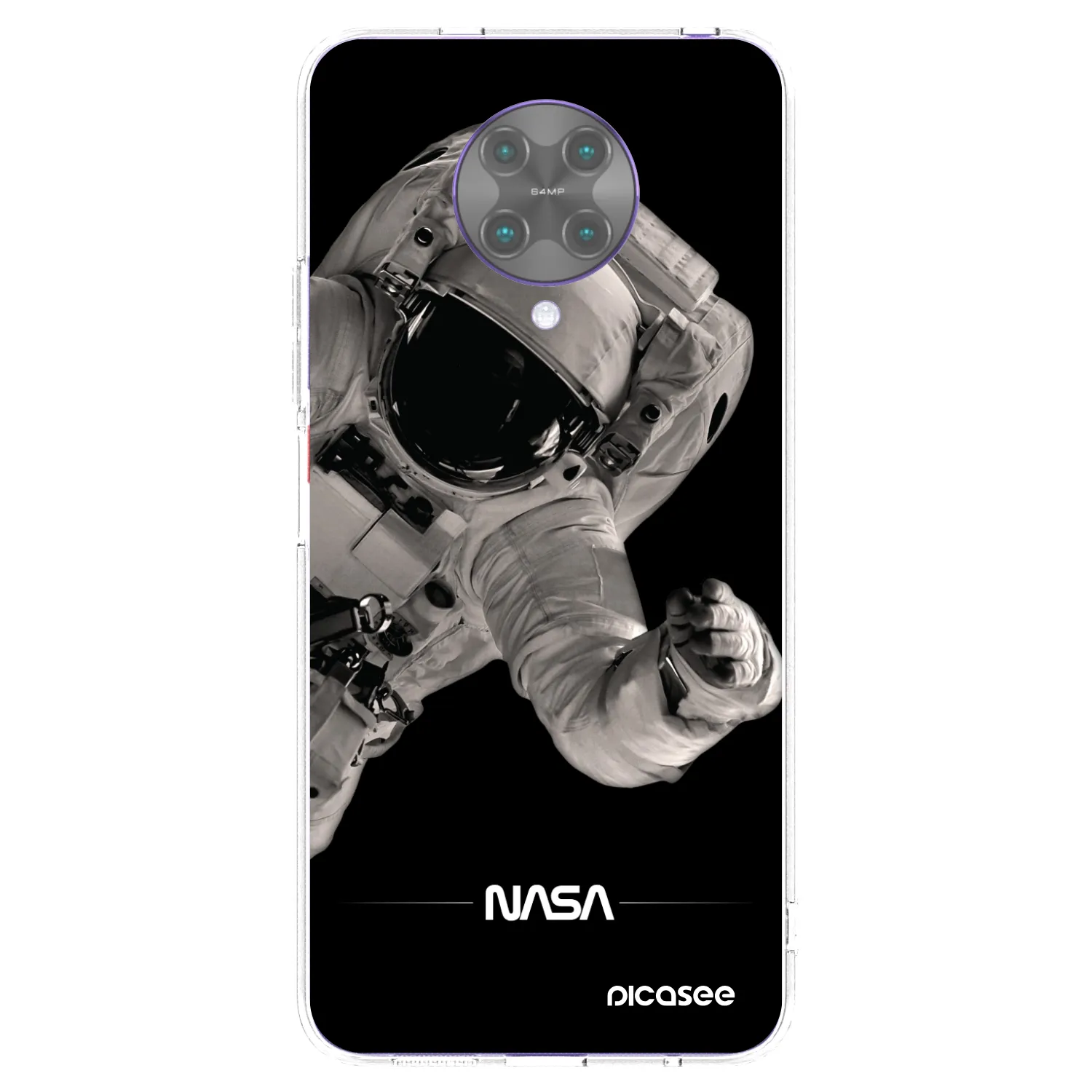 Picasee silikonski prozorni ovitek za Xiaomi Poco F2 Pro - Astronaut Big