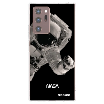 Picasee silikonski prozorni ovitek za Samsung Galaxy Note 20 Ultra - Astronaut Big