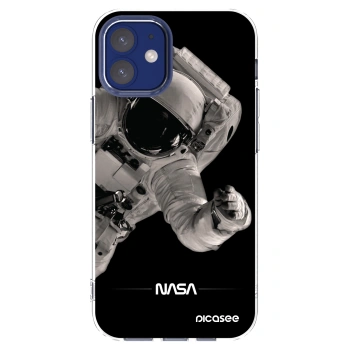 Picasee silikonski prozorni ovitek za Apple iPhone 12 mini - Astronaut Big