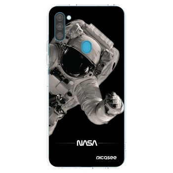 Picasee silikonski prozorni ovitek za Samsung Galaxy M11 - Astronaut Big