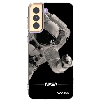 Picasee silikonski prozorni ovitek za Samsung Galaxy S21+ 5G G996F - Astronaut Big