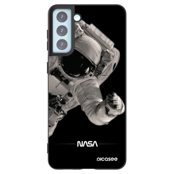 Picasee silikonski črni ovitek za Samsung Galaxy S21+ 5G G996F - Astronaut Big