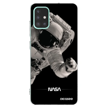 Picasee silikonski prozorni ovitek za Samsung Galaxy M31s - Astronaut Big