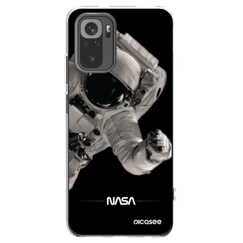 Picasee silikonski prozorni ovitek za Xiaomi Redmi Note 10 - Astronaut Big