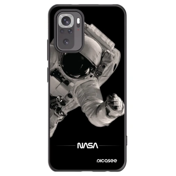 Picasee silikonski črni ovitek za Xiaomi Redmi Note 10 - Astronaut Big