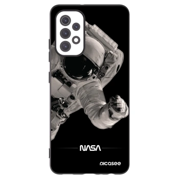 Picasee silikonski črni ovitek za Samsung Galaxy A32 5G A326B - Astronaut Big
