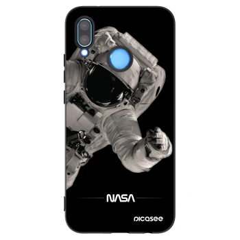 Picasee silikonski črni ovitek za Huawei P20 Lite - Astronaut Big