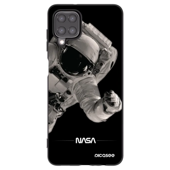 Picasee silikonski črni ovitek za Samsung Galaxy M12 M127F - Astronaut Big
