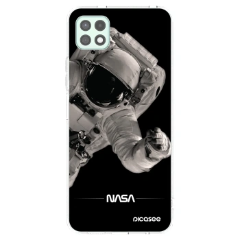 Picasee silikonski prozorni ovitek za Samsung Galaxy A22 A226B 5G - Astronaut Big