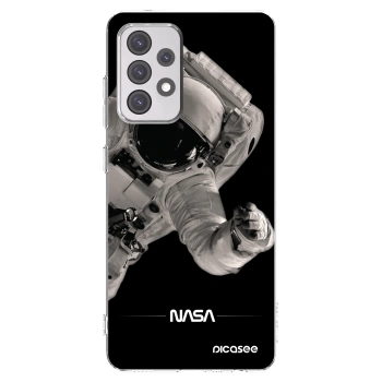 Picasee silikonski prozorni ovitek za Samsung Galaxy A52s 5G A528B - Astronaut Big
