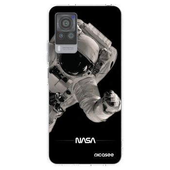 Picasee silikonski prozorni ovitek za Vivo X60 Pro 5G - Astronaut Big